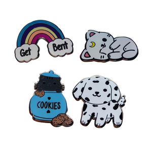 Épingles en émail dur pour revers, motifs de personnages de dessins animés d'anime magnifiques, produits commémoratifs, artisanat mental, jours importants - Product Image 4