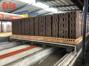 Mini Mobiler Rotations-Pusher Brenntunnel für die Herstellung von Rote-Ton-Ziegeln Produktionsanlage Elektrisch - Product Image 5