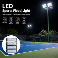 Éclairage LED anti-éblouissement pour terrains de pickleball intérieurs et extérieurs, mini-lumière de rétrofit pour terrains de padel et de tennis