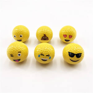 Offre Spéciale – <span class=keywords><strong>Balles</strong></span> <span class=keywords><strong>de</strong></span> <span class=keywords><strong>Golf</strong></span> Jaunes en Gros pour Cadeaux – Fabrication en Usine – 2 Couches – Motif Dessin Animé - Product Image 6