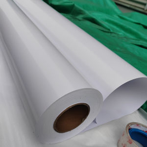 Rouleau de vinyle PVC 120G, imprimable à l'encre éco-solvant, <span class=keywords><strong>poster</strong></span> brillant/mat, rouleau de vinyle auto-adhésif - Product Image 1