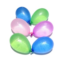 Lot de 500 bombes à eau instantanées biodégradables en latex de 3 pouces pour fêtes d'été, jouets interactifs pour batailles d'eau, remplissage rapide, vente en gros
