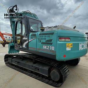 Maquinaria de excavadora pesada de segunda mano KOBELCO SK210 de 21 toneladas Horas bajas Buen estado Proveedor de China de alta rentabilidad - Product Image 6