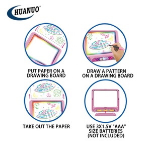 niños <span class=keywords><strong>juguetes</strong></span> educativos niños pintando escritura graffiti gracioso <span class=keywords><strong>sorpresa</strong></span> tablero de dibujo mágico 3d - Product Image 4