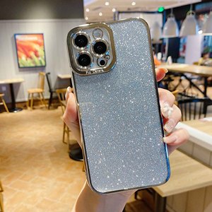 Coque <span class=keywords><strong>de</strong></span> protection antichoc en TPU style Ins pour iPhone 13 Pro avec protection caméra, motif <span class=keywords><strong>Gabby</strong></span>'s Dollhouse, finition électroplaquée - Product Image 3