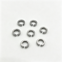 Bague de compression fendue nickelée OEM pour machines industrielles