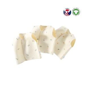 Au début du printemps pur coton dessin animé <span class=keywords><strong>sans</strong></span> manches Cardigan garder au chaud bébé gilets gilets - Product Image 4