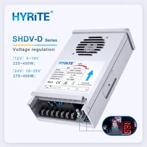 Fuente de alimentación conmutada LED para exteriores de voltaje constante 220V AC DC 400W 12V transformador IP44 fuente de alimentación a prueba de lluvia para LED Modu