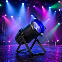Projecteur LED Zoom COB Par Can 300W RGBW 4-en-1 Par64 IP20 Z150 pour Mariages, Événements, DJ, Soirées Disco, Concerts