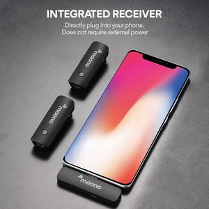 MAONO – Mini-téléphone sans fil 2.4G, micro Lavalier sans fil de Type <span class=keywords><strong>C</strong></span>, microphone d'interview pour téléphone Android, microphone <span class=keywords><strong>Tik</strong></span> <span class=keywords><strong>ToK</strong></span> en direct - Product Image 5