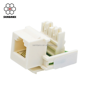 Cat3 điện thoại bằng giọng nói <span class=keywords><strong>Keystone</strong></span> <span class=keywords><strong>Jack</strong></span> 6P4C mô-đun - Product Image 2