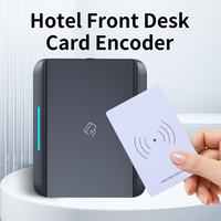 Lector y Grabador RFID Profesional USB de Escritorio para Windows 10, Plug & Play, 13.56MHz, para TTHotel TT Lock, Emisor de Tarjetas de Hotel