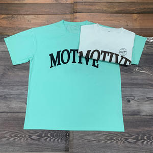 Haute qualité 100% coton hommes été doux t-shirts patchs de broderie personnalisés lâche Boxy doux à manches courtes O cou Style sportif - Product Image 1