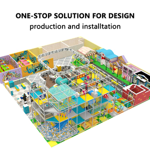 Equipo de patio interior comercial Patio De <span class=keywords><strong>Recreo</strong></span> Interior Child Naughty Castle Center Trampoline Park - Product Image 3