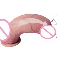 Venta directa de fábrica, consoladores de succión vibratorios, juguetes para adultos, vibrador de silicona líquida, consolador enorme para mujeres