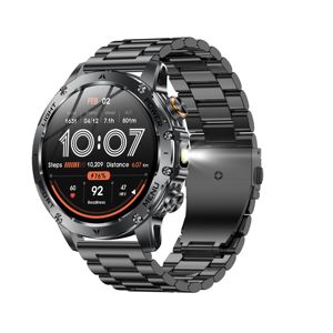 DF Ak87 2025 Nuevo Reloj Inteligente con Correa de Silicona y Acero, Pantalla Redonda Grande, Monitor de Actividad Física, Más de 100 Modos Deportivos, Función de Llamadas - Product Image 6