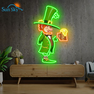 Diseño libre UV Impresión logotipo personalizado cósmico Anime boda cumpleaños tienda negocios neón signo Patrick's Day Goblin acrílico neón signo - Product Image 3