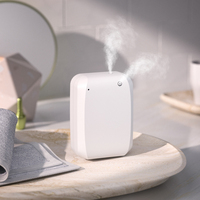 Diffuseur d'arômes intelligent mural sans eau pour maison, mini ventilateur électrique en plastique avec contrôle d'aromathérapie