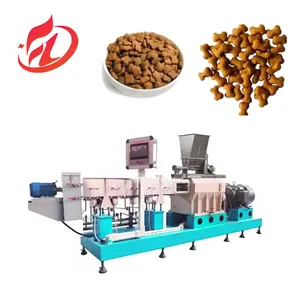 Full Production Line Dry Dog Pet Food Making Processing Machine