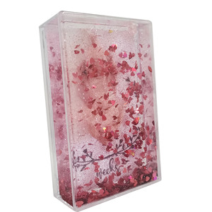 <span class=keywords><strong>2021</strong></span> personnalisé paillettes cadre Photo nouveau Design en plastique bébé Souvenir cadeau pour les femmes enceintes pleine lune sérigraphie cadeau - Product Image 1