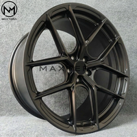 Jantes de voiture de tourisme personnalisées forgées Maxtera de style P101SC pour Porsche 911 Taycan 718 BMW M3 M4 M5 AMG GT Audi RS Tesla, jantes en alliage