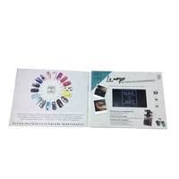 Cote Best-seller Livre vidéo LCD Chine 5 pouces Carte de voeux pour boutique