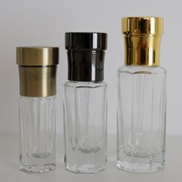 Bouteilles d'Attar en Verre à Base Épaisse IDEAL 3ml 6ml 12ml, Flacons de Parfum d'Huile Tola avec Bâtonnet en Verre Oud
