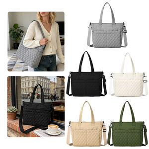 กระเป๋าโท้ทผู้หญิงขนาดใหญ่ <span class=keywords><strong>ราคา</strong></span>ส่งจากโรงงาน คุณภาพพรีเมียม แฟชั่นลำลอง สะพายไหล่ ดีไซน์กะทัดรัดและทันสมัย - Product Image 1