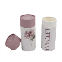 Boîte à bougies cylindrique personnalisée en gros, boîte cadeau en carton, tube en papier, emballage alimentaire, recyclé, gaufrage, pelliculage mat