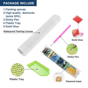 Kit de <span class=keywords><strong>Peinture</strong></span> Diamant Mini Perles Rondes Art Moderne Paysage de Noël Accessoires DIY <span class=keywords><strong>Peinture</strong></span> Diamant Prix - Product Image 4