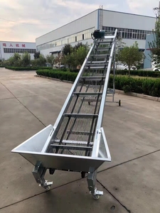 Convoyeurs à bande télescopiques portables PVC/caoutchouc résistant à l'huile 1 an de garantie à usage domestique vente au détail alimentaire en aluminium durable - Product Image 3