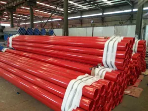 FM/UL ASTM A795/ A53 /A106 ERW Fire Fighting Pipes For Fire Protection System And Fire Sprinkler System