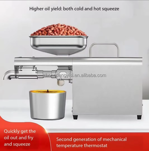 Machine automatique de qualité supérieure pour la fabrication d'huile comestible, extracteur d'huile à vis pour sésame et arachide - Product Image 3