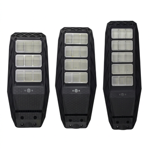 LED Solar Street <b>Light</b> 400W Plastic ABS IP67 <b>Wall</b> Mount Mono-Si Cell CE Certified 120 Beam Angle 6000K Daylight - Product Image 1