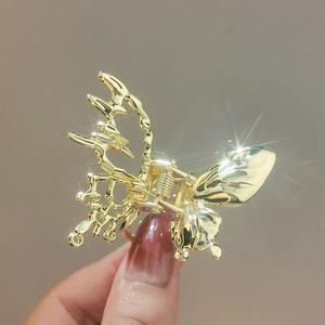 Nueva moda Metal mariposa pinza de pelo geométrico Metal pelo cangrejo garra para mujeres niñas - Product Image 4