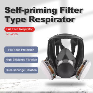 หน้ากากป้องกันฝุ่นละอองและแก๊สนิวเคลียร์สำหรับเด็ก รุ่น MJ-4006 พร้อมไส้กรอง KF94 ใช้ซ้ำได้ ของเล่นทางยุทธวิธี ทำจากซิลิโคนทนทาน - Product Image 2
