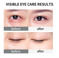 Masque pour les yeux en hydrogel or 24 carats, patchs de collagène sous les yeux, anti-âge, anti-rides, cernes, masque hydratant pour les yeux, étiquette privée OEM