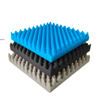 Panneaux acoustiques modernes et écologiques en mousse pour caisses à œufs KTV Absorption acoustique très efficace et ignifuge pour installation en studio