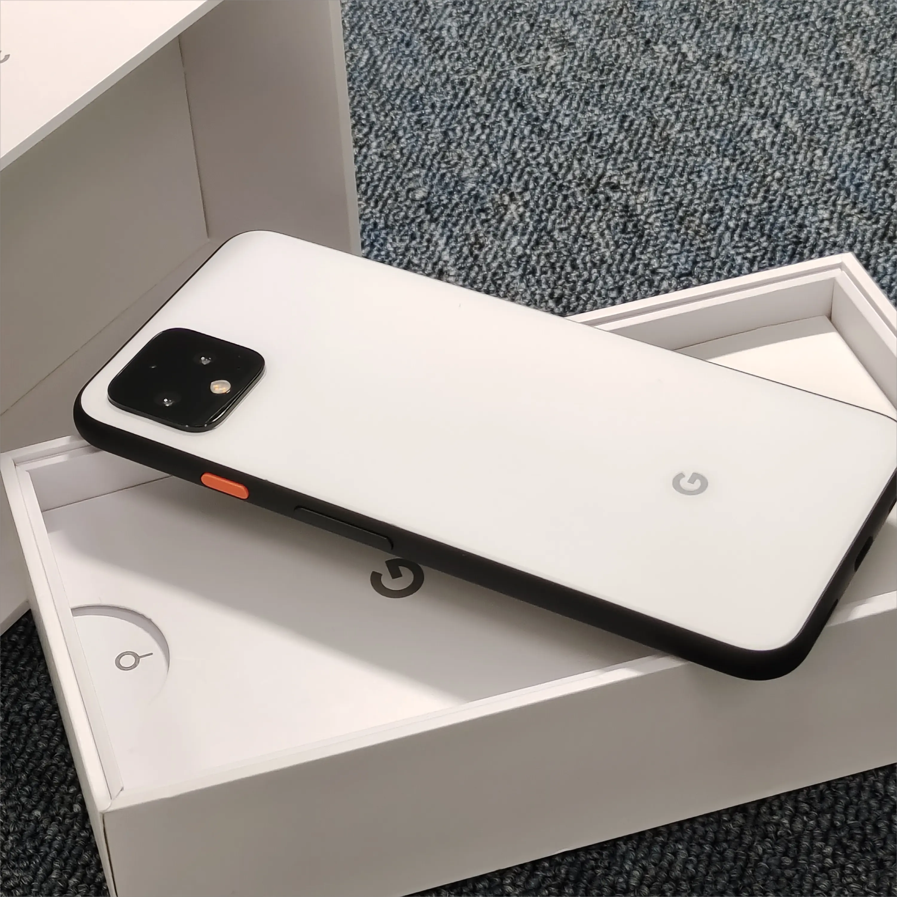 Google Pixel 4 फ़ोन के लिए बिल्कुल नया मूल 6+128GB मूल सेल्यूलर मोबाइल फ़ोन Google Pixel 4 5.7 इंच स्मार्टफ़ोन के लिए