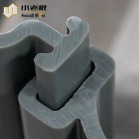 Panneaux de palplanches en PVC anti-corrosion à fort impact, palplanches en vinyle