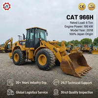 Chargeuse sur pneus d'occasion de bonne qualité, d'origine japonaise, Cat 966h, Caterpillar 966H d'occasion à vendre