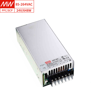 Có nghĩa là tốt HRP-600-24 24V 27A 648W kèm theo chuyển mạch cung cấp điện, PFC, hiệu quả 88%, bảo vệ, giới hạn hiện tại, cảm giác từ xa - Product Image 1