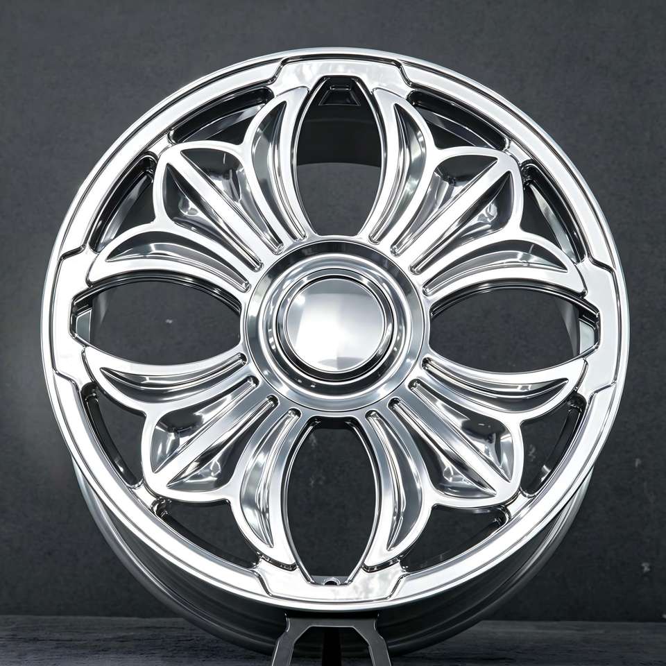 Forged Wheels 5x114.3 5x120 5x112 5x127 20 22 24 26 Inch Turbine Spoke ...