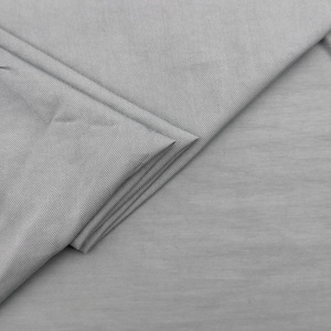 Tela de algodón puro gris sólido, suave y transpirable, para camisetas, camisas, Hanfu, venta al por mayor - Product Image 1