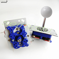 Kit de jeu d'arcade DIY Yinglucky Y-1058 pour 2 joueurs avec instructions en anglais, boutons américains et encodeur USB à latence nulle