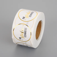 Rouleau d'étiquettes adhésives personnalisées, imperméables, imprimées, pour soins de la peau, rouge à lèvres, parfum, lotion, dentifrice, shampoing, bouteilles cosmétiques