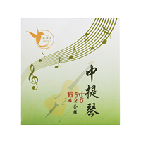 Surpass Steel Viola Strings 16.5 Inch 420 mm Accessory Warm Bright Balanced Tone