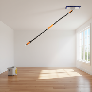 เสาต่อขยายแบบยืดหดได้ 3.8-12 ฟุต อลูมิเนียมอเนกประสงค์ สำหรับทำความสะอาด ทาสี ใช้ในครัวเรือน - Product Image 2