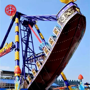 Parco divertimenti giostre pirate ship park giochi 32 posti nave <span class=keywords><strong>pirata</strong></span> parco giochi divertimento all'aperto grande barca vichinga - Product Image 2