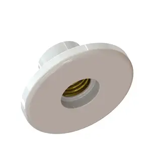 Ретро керамические держатели E27 фарфоровый держатель лампы для домашних потолков без лампочек